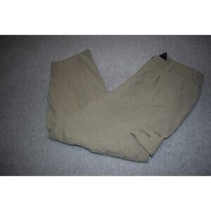 ExOfficio Cargo Pants Mens Size 38 x 30 Tan Nylon Camping Hiking